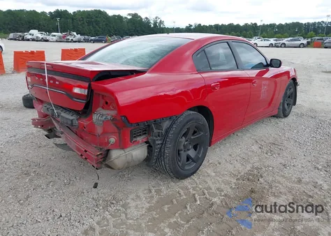 2013 Dodge Charger Police z USA, uszkodzony, nr VIN 2C3CDXAT6DH544513